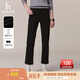 哈吉斯（HAZZYS）女裝 秋季女士【PHIZ系列】潮流休閑直筒水洗牛仔褲女 黑色BK 36 (155/68A 36)