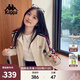 卡帕（Kappa）背靠背2025新款運動(dòng)外套女復古針織撞色開(kāi)衫衛衣女款潮 白色-0114 M （尺碼推薦適合165/84A）
