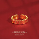 兩世歡招財銅錢(qián)幣造型錢(qián)多多戒指女男士情侶戒指輕奢高級感指環(huán)不易掉色 通寶戒指（活口款）