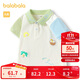 巴拉巴拉嬰兒t恤寶寶上衣男童衣服兒童短袖2024夏裝舒適親膚208224117114