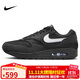 耐克NIKE運動(dòng)休閑鞋男減震NIKE AIR MAX 1運動(dòng)鞋FZ0628-010黑40.5