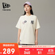 NEW ERA紐亦華MLB短袖T恤男女情侶秋季運動(dòng)NY休閑重磅上衣13559698-XL