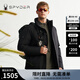 SPYDER秋冬新品男MOUNTAIN LIFE保暖鵝絨羽絨服24MF203M 黑色 M