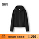 森馬（Semir）[商場(chǎng)同款]外套女顯瘦運動(dòng)風(fēng)氣質(zhì)2025春緊身連帽夾克102125108003