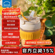 樂(lè )扣樂(lè )扣（LOCK&LOCK）咖啡杯耐熱玻璃水杯子男女學(xué)生便攜式雙飲吸管杯隨手杯350ML黃色