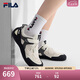 斐樂(lè)（FILA）官方女鞋運(yùn)動(dòng)鞋2025秋季新款彩石鞋薄底鞋休閑鞋德訓(xùn)鞋 甜玉米黃/黑-SB 37.5