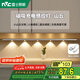雷士（NVC）七夕情人節(jié)波紋貓眼感應(yīng)櫥柜磁吸玄關(guān)投影燈夜燈鞋衣電視柜-銀色C