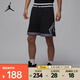 耐克（NIKE）Jordan Sport Dri-FIT Diamond 男子速干網(wǎng)眼布短褲 HF9911-010 XL