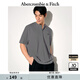 ABERCROMBIE & FITCH【重磅亨利衫】男裝25夏季經(jīng)典小麋鹿寬松短袖T恤KI124-5188 深灰色 S (175/92A)
