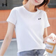 安德瑪（Under Armour）女裝上衣 2025夏季新款運動(dòng)服健身訓練快干透氣圓領(lǐng)休閑半袖T恤衫 舒適快干/建議拍大一碼 /白色 M (165/84A)