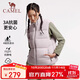 駱駝戶(hù)外面包馬甲羽絨服男女同款抗菌抗靜電防水鴨絨羽絨馬甲外套