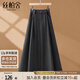 絲柏舍學(xué)院風(fēng)半身裙2025秋裝新款女修身顯瘦A字中長(zhǎng)裙
