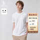 哈吉斯（HAZZYS）男裝 親膚休閑通勤舒適短袖T恤ASTZE0BBX51 米黃色OW 180/100A50