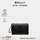 BALLY巴利【6期免息】黑色牛皮革男士手拿包6308766 黑色 1