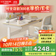 樂(lè )歌（Loctek）兒童學(xué)習桌實(shí)木【全齡段電動(dòng)升降桌】小學(xué)寫(xiě)字書(shū)桌T4+A31藍+書(shū)架