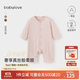 babylove【縱享絲柔】嬰兒連體衣秋冬季羊毛衣服寶寶哈衣居家睡衣打底衣