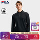 FILA 斐樂(lè )官方男子針織長(cháng)袖POLO衫2025秋季時(shí)尚休閑基礎上衣
