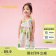 巴拉巴拉童裝兒童連衣裙女童寶寶裙子夏裝2025度假吊帶裙208225111021