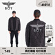 BOY LONDON【太空少年】秋冬男女同款外套黑色老鷹棉服N29007 黑色 M