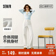 森馬（Semir）森柔牛仔丨牛仔褲女潮流顯瘦褲子25春秋季寬松闊腿褲109925124001