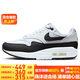 耐克NIKE運動(dòng)休閑鞋女子氣墊AIR MAX 1運動(dòng)鞋DZ2628-102白黑38.5