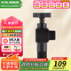 科勒（KOHLER）三角閥冷熱水通用銅材4分閥門(mén)開(kāi)關(guān)馬桶熱水器龍頭進(jìn)水閥12066T 十字角閥 黑色 單只