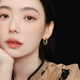 伊黛兒《玉蕊含珠》新中式國風(fēng)和田青玉南紅C圈耳環(huán)女實(shí)用生日禮物閨蜜 E4096《玉蕊含珠》耳環(huán)