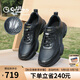 金利來（goldlion）男鞋夏季新品沖孔涼鞋運(yùn)動(dòng)鞋緩震舒適休閑鞋G559520193AAD黑色43