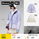 蕉內（Bananain）【趙露思同款】302Proof Pro女士三合一沖鋒衣25秋冬新款短外套 【趙露思同款】薄霧紫拼薄紗紫 L