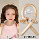 無(wú)熱卷發(fā)神器睡眠不傷發(fā)懶人睡覺(jué)定型海綿卷發(fā)棒免燙大波浪卷發(fā)器 金色 (卷發(fā)棒+2個(gè)發(fā)圈+夾子)