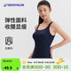 迪卡儂（DECATHLON）泳衣女連體三角抗氯游泳服顯瘦大碼泳裝泡溫泉深藍4230020