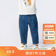 巴拉巴拉童裝男童褲子簡(jiǎn)約日常兒童春裝小童寶寶長(cháng)褲潮208124108105