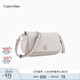 Calvin Klein女包25春夏新款通勤金屬字母翻蓋ck小巧單肩斜挎包禮物4K3134G WGY-月光白 OS