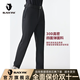 布來(lái)亞克男士戶(hù)外運動(dòng)2層復合面料50D輕薄抓絨商務(wù)褲FNM603 黑色 190/92A