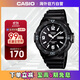 卡西歐（CASIO）復古休閑時(shí)尚指針?lè )浪畬W(xué)生運動(dòng)手表 MRW-200H-1B2VDF
