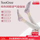 SooGree瑜伽襪防滑專業(yè)健身瑜伽普拉提舞蹈網(wǎng)眼透氣運(yùn)動(dòng)短筒五指分趾襪子 GSW88698網(wǎng)眼透氣瑜伽襪紫粉