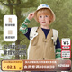 MQDMINI童裝男童馬甲春秋兒童戶外登山馬甲露營背心時髦寶寶秋裝徒步拾遺