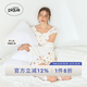 gelatopique七夕禮物25春夏新品女無(wú)袖花邊草莓滿(mǎn)印睡衣帶胸墊PWCT251284 灰白色 均碼