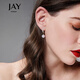 Jay時(shí)尚珍珠耳環(huán)新款耳夾無(wú)耳洞耳飾女高級感耳墜耳釘新年禮物送女友 【品牌禮盒】耳環(huán)（貝珠）（京倉/就近發(fā)貨）