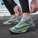 耐克（NIKE）男鞋ZOOM FLY 6新款2025秋季運(yùn)動(dòng)鞋碳板跑鞋馬拉松透氣耐磨跑步鞋 海藻綠-003 【全掌型碳纖維板】 42