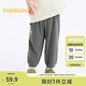 巴拉巴拉童裝男童褲子女童防蚊褲兒童長(zhǎng)褲2024夏裝工裝休閑褲208224108218