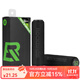 洛克兄弟（ROCKBROS） 自行車(chē)把套山地車(chē)鎖死矽膠海綿車(chē)把死飛單車(chē)把手騎行配件 單鎖海綿把套 黑把紅環(huán)