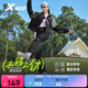 特步（XTEP）女子外套拼色風(fēng)衣復古運動(dòng)戶(hù)外寬松舒適百搭