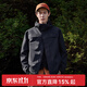 拓路者朱雀沖鋒衣男三合一硬殼冬季夾克外套戶(hù)外高海拔登山服女防水防風(fēng) 黑色-抓絨兩件套（無(wú)腋下拉鏈） XL