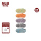 無(wú)印良品（MUJI）女式 余線(xiàn)5雙裝 運動(dòng)船襪 女士短襪女款隱形襪淺口  DA35CC5S 混色 5雙 S （23-25cm/36-40碼）