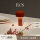 FLOS【博主推薦】Bellhop便攜式充電臺燈蘑菇燈臥室夜燈床頭燈氛圍感 紅色