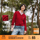 森馬（Semir）[商場(chǎng)同款]迪士尼米奇家族合作系列針織開(kāi)衫女2025春101125106010