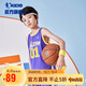 喬丹男童籃球套裝兒童全碼夏運(yùn)動(dòng)兩件套小孩訓(xùn)練服 朝霞紫/朝霞紫 150