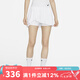 耐克（NIKE）女子短裙夏季速干褶裥網(wǎng)球運動(dòng)半身裙不對稱(chēng)百褶裙(含打底) DR6850-100 M