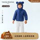 Teenie Weenie Kids【小吐司輕羽絨】小熊童裝男女寶寶輕薄羽絨服 藍莓小吐司（藏青色） 90 cm